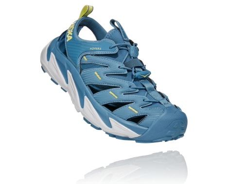 Sapatilhas Hoka One One Hopara Sandal Portugal - Sapatilhas Caminhada Mulher Azuis - DCUMRN-490